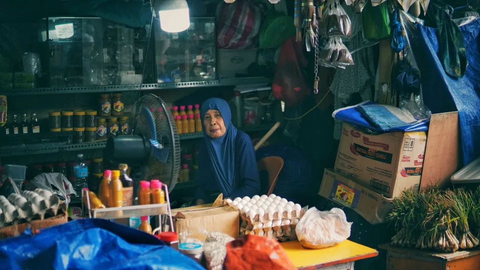 Góc gạo, mắm, dầu ăn